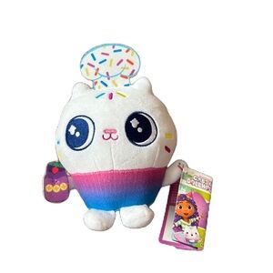Gabby’s Dollhouse Celebration 6-Inch Cakey Cat Plush Stuffed Animal NEW
